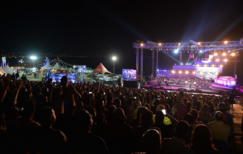 Melhem Zein at Amchit International Festival 
